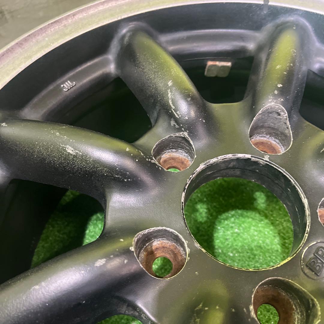 ブラックレーシング　8スポーク　2本 送料込み