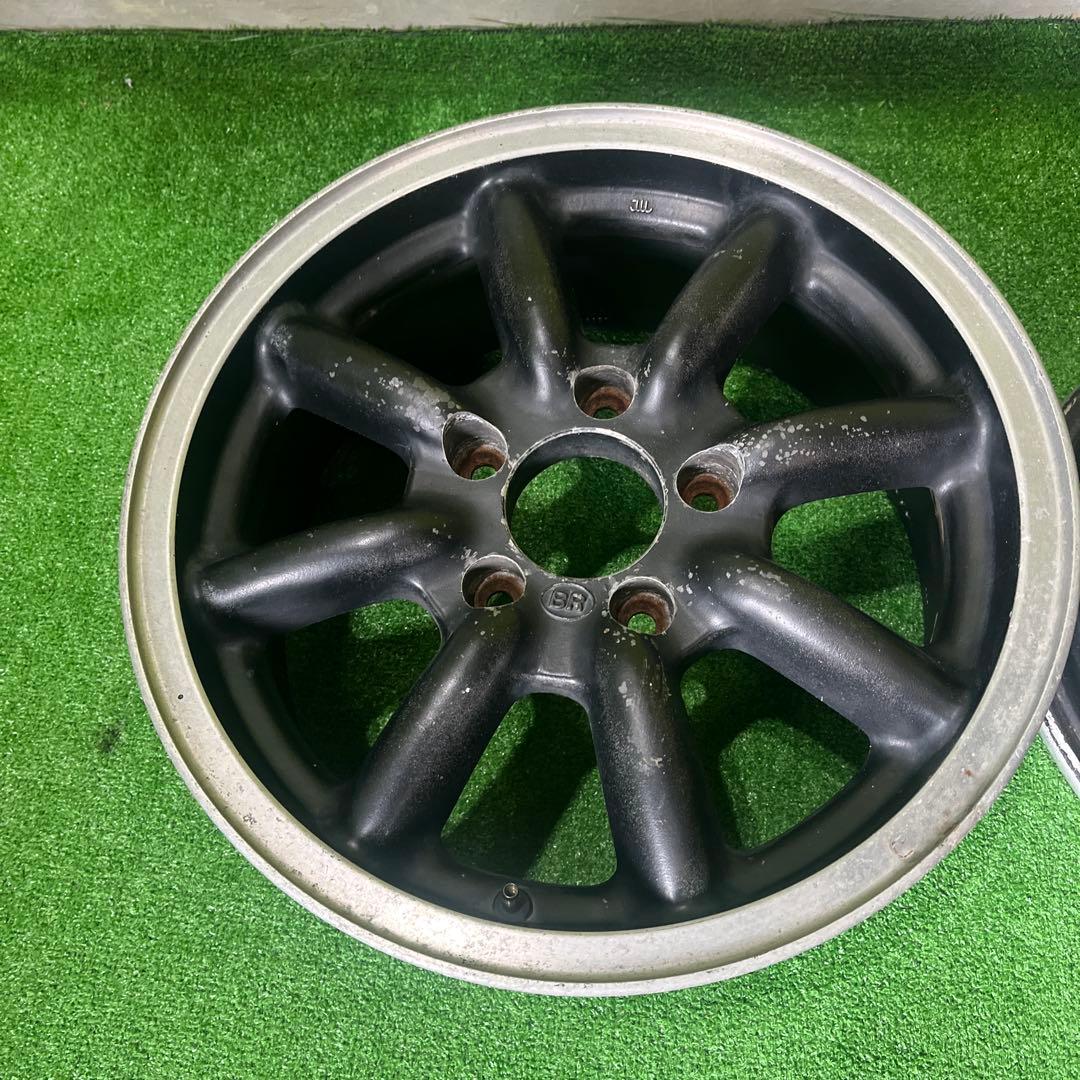 ブラックレーシング　8スポーク　2本 送料込み