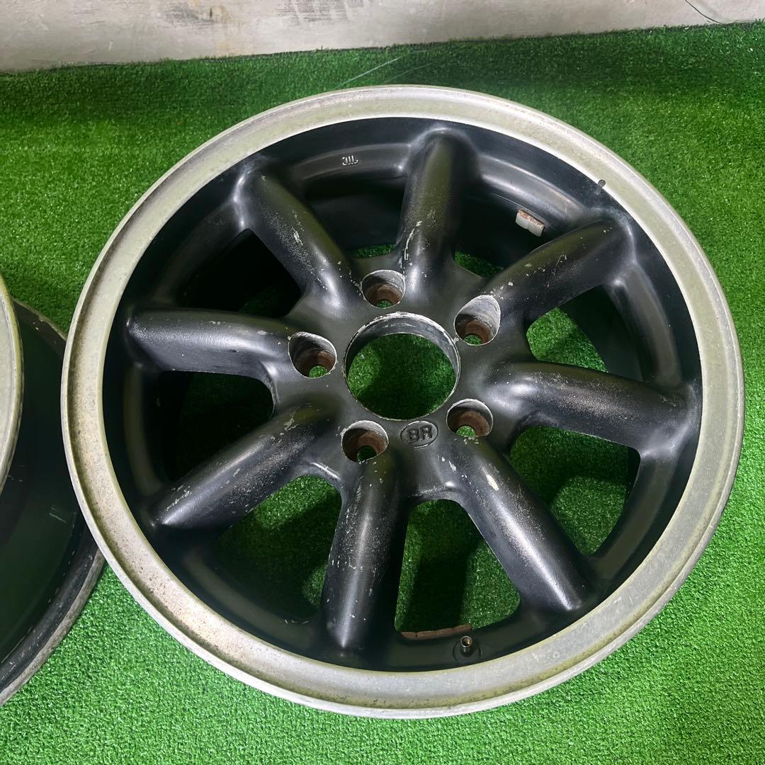 ブラックレーシング　8スポーク　2本 送料込み