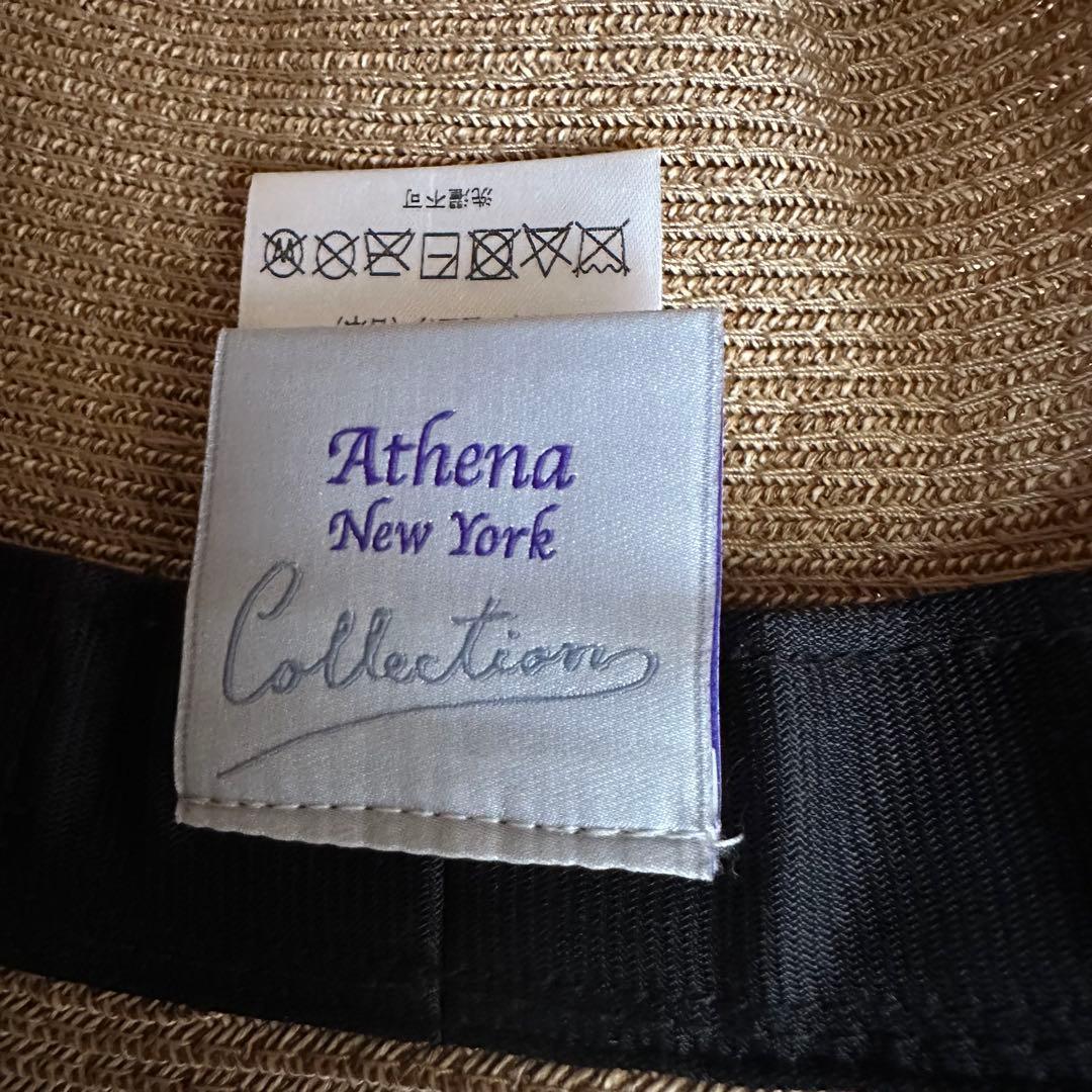 アシーナニューヨーク　バーバラ　フラワー　レース　帽子　麦わら帽子