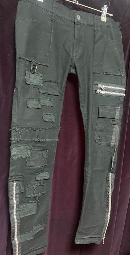 STIGMATA スティグマータ　ボンテージパンツ　ブラック　アーカイブ