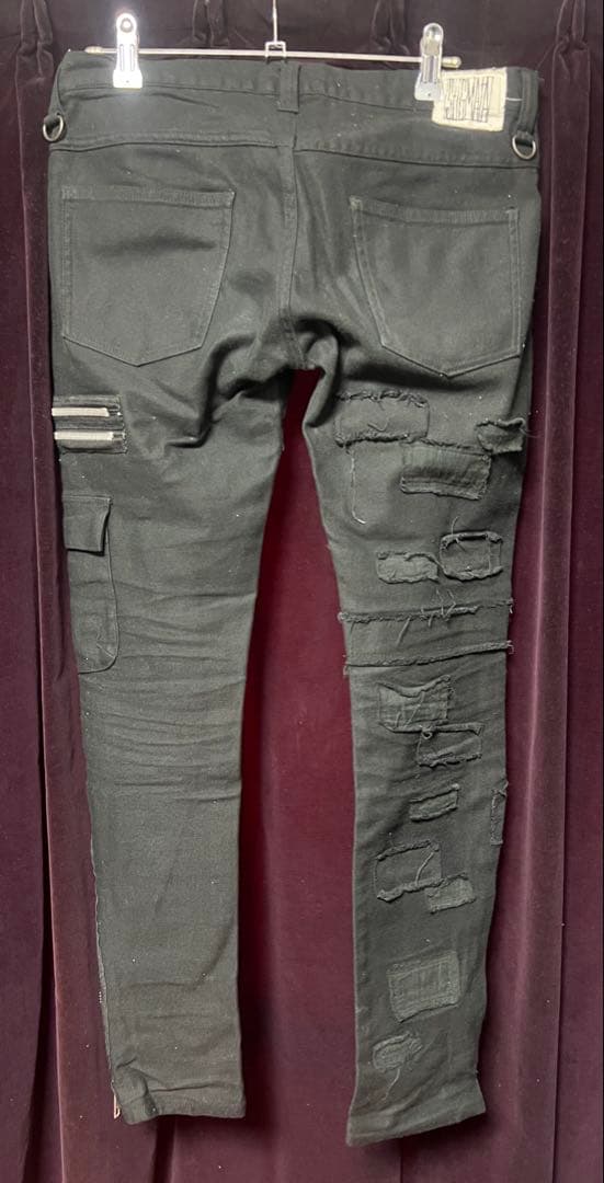 STIGMATA スティグマータ　ボンテージパンツ　ブラック　アーカイブ