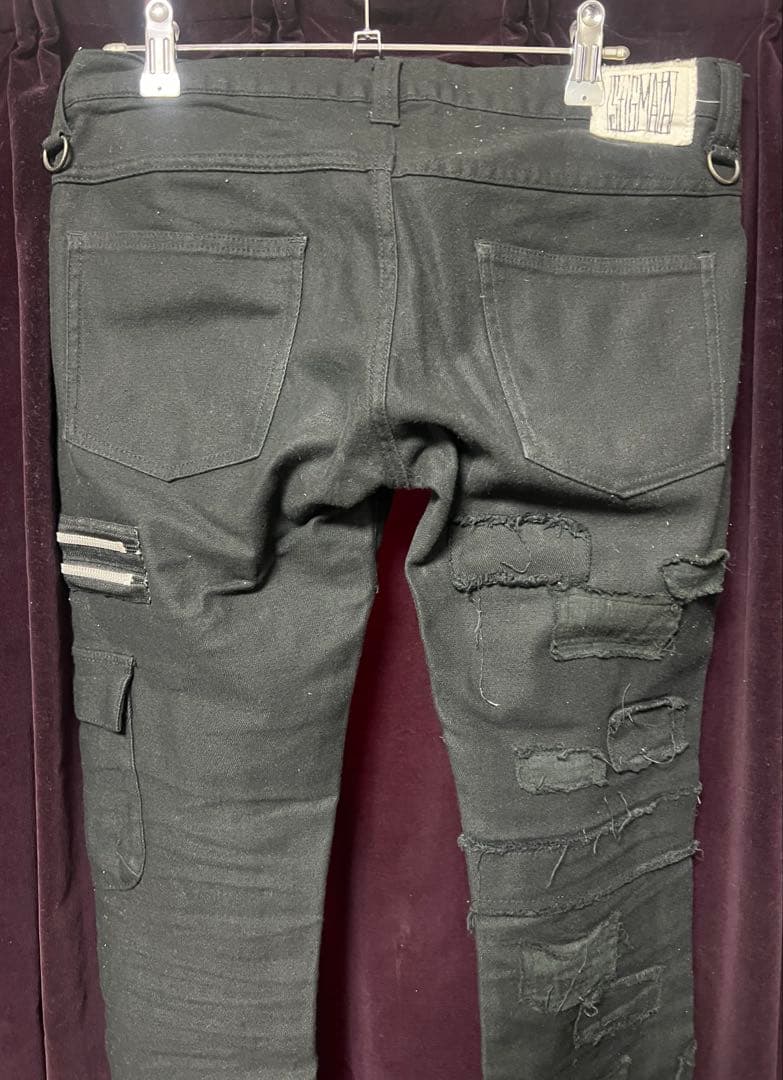 STIGMATA スティグマータ　ボンテージパンツ　ブラック　アーカイブ