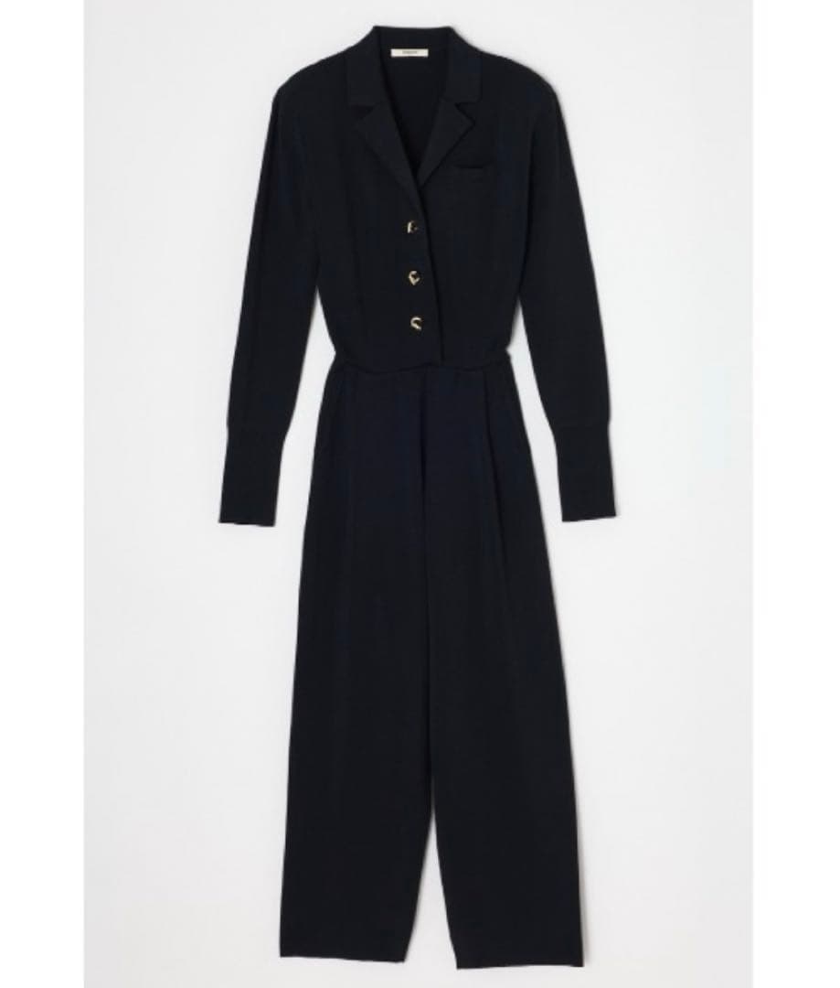 SLY THROW KNIT JUMPSUITS ニット ジャンプスーツ