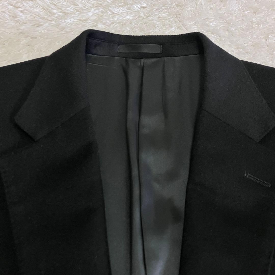 極美品 BURBERRY LONDON カシミヤ 100% ジャケット 黒