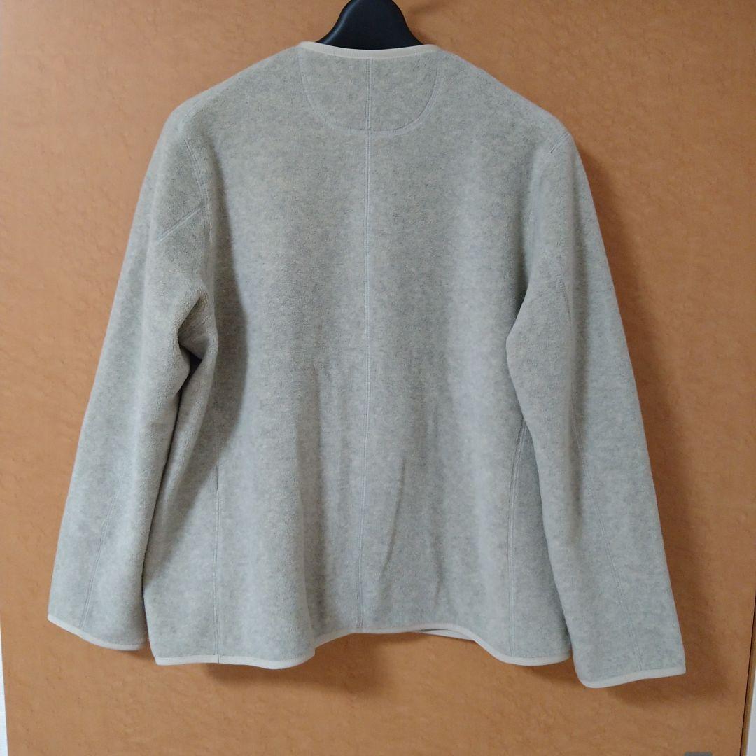 DANTON フリースノーカラージャケット マーブル 38