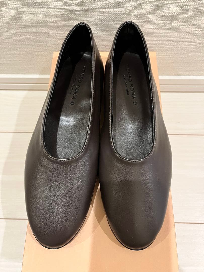新品　プラージュ　コルソローマ　別注FLAT ROUNDシューズ 35