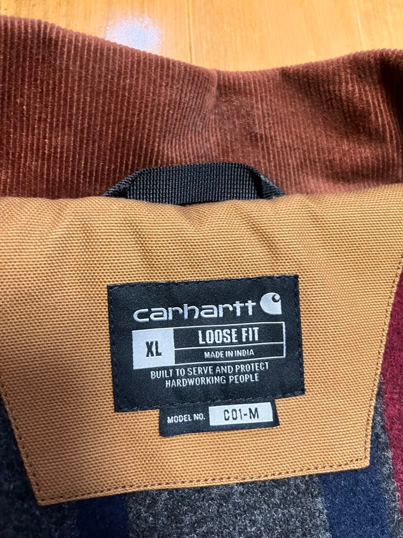 スイカ頭CarharttカーハートUS カバーオール チョアコートXL