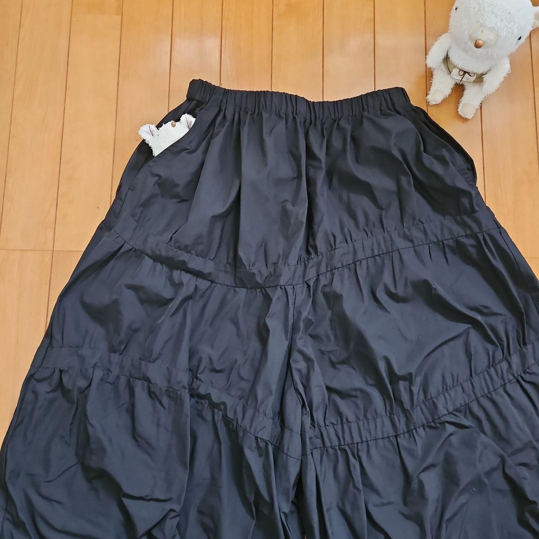 クレッシェントパンツ ♡ブラック ・未使用・ミニ プレゼント付き