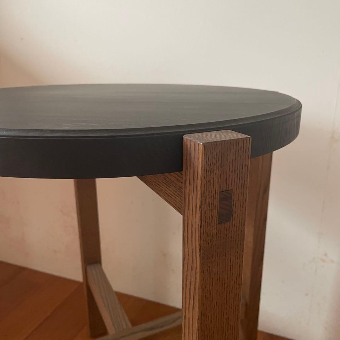 サイドテーブル　無垢