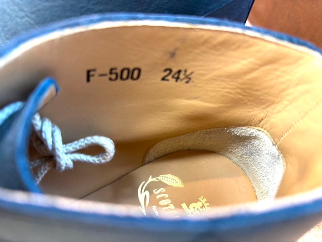 極美品SCOTCH GRAIN スコッチグレイン　スパイダー24.5cm