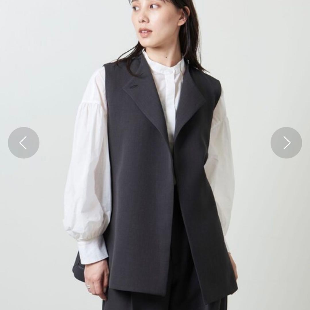 人気 2024 マルゥユナイテッドアローズ ウエストベルトジレ ブラウン