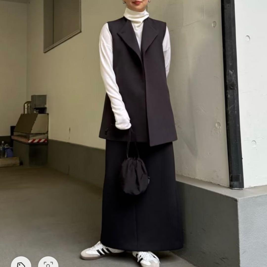 人気 2024 マルゥユナイテッドアローズ ウエストベルトジレ ブラウン