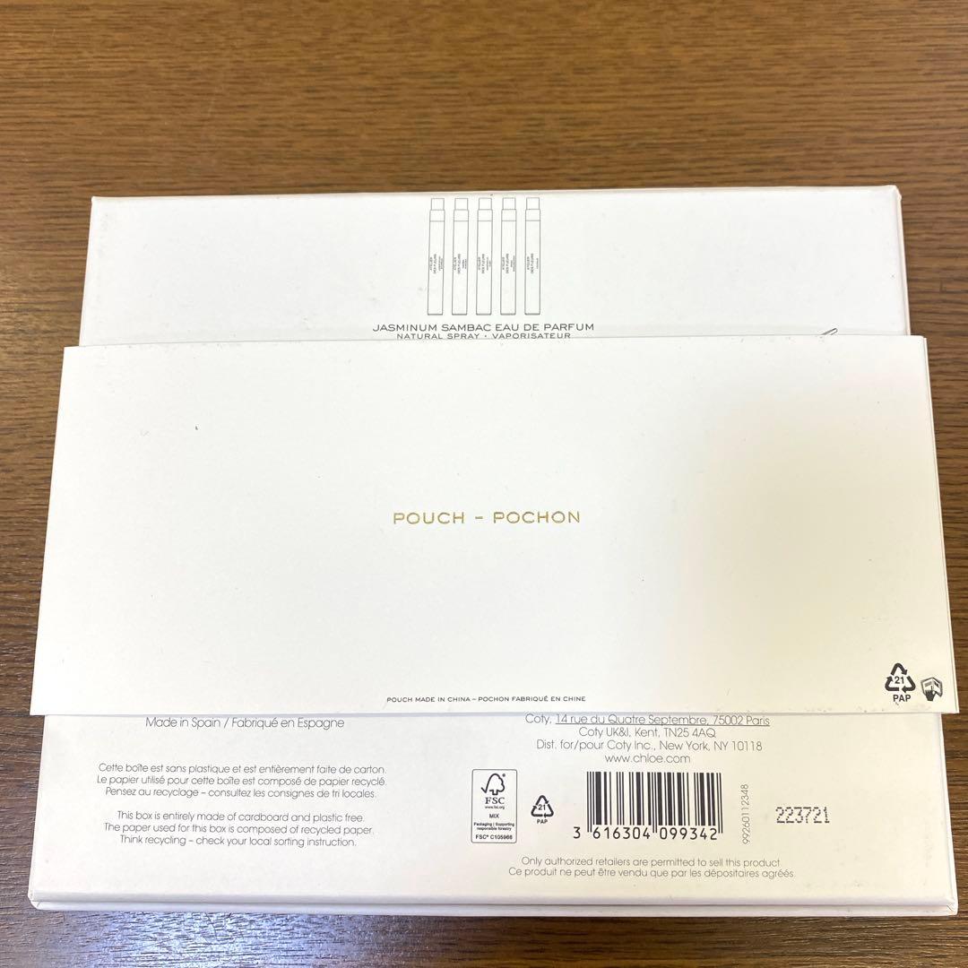 5182 新品未開封 クロエ 旅行用香水 10ml×5本 定価20,720円