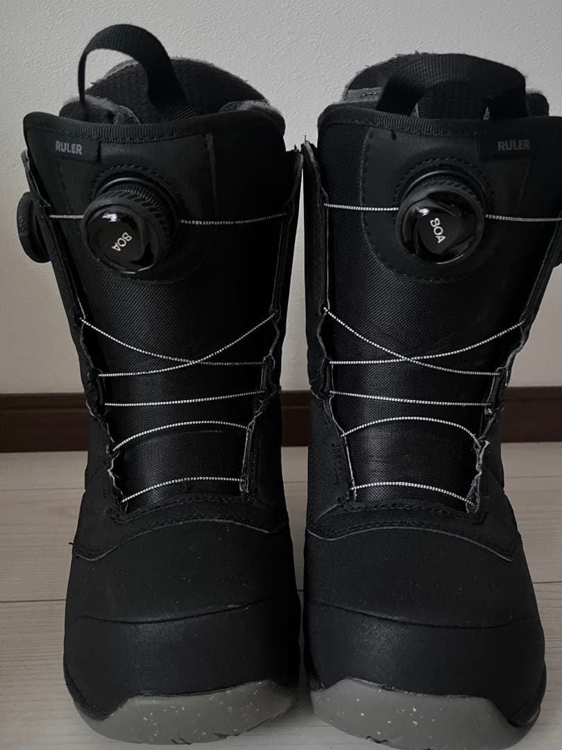 バートンRULER スノーボードブーツ ブラック　25㎝