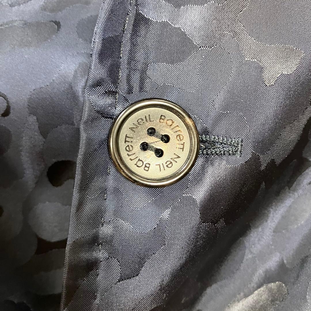 【ST様】ニールバレット　テーラードジャケット　カモフラ　ナイロン