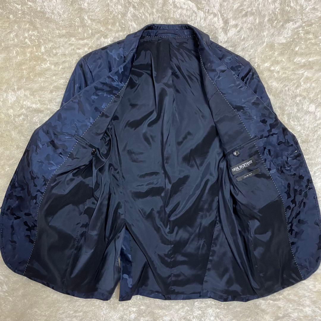 【ST様】ニールバレット　テーラードジャケット　カモフラ　ナイロン