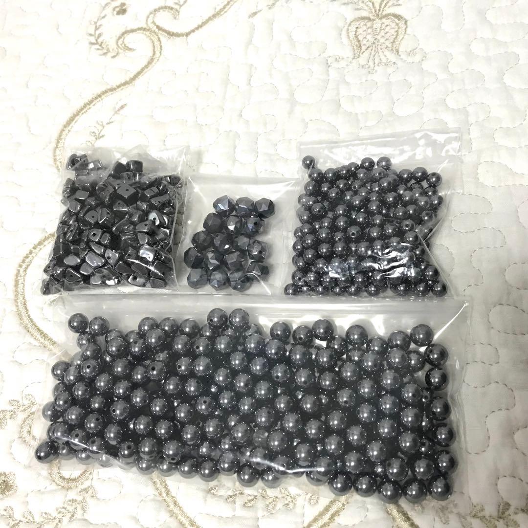 まとめ売り　パワーストーン　パーツ　ブレスレット　さざれ　水晶　4,795g