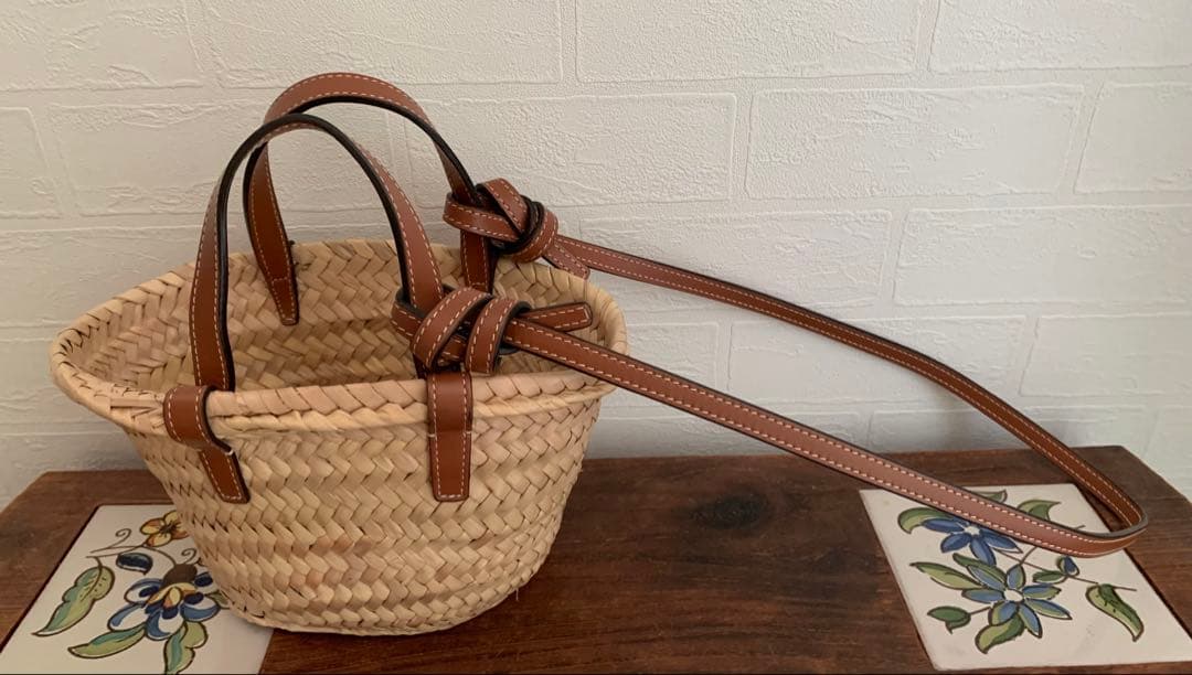 CELINE ミニ トリオンフ パニエ タン　バッグ　オンライン販売無し　レア