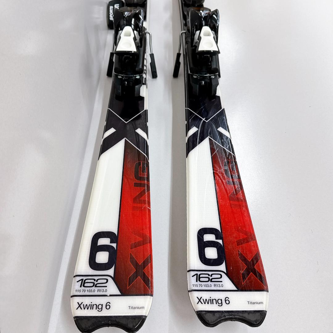 【美品】SALOMON XWING 162cm スキー板 ビンディング付き