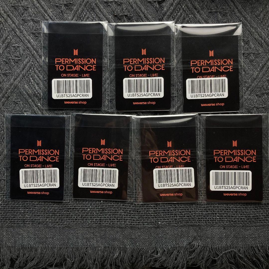 P.T.D BTS STAGE-SEOUL GLOBAL 購入限定 7枚セット