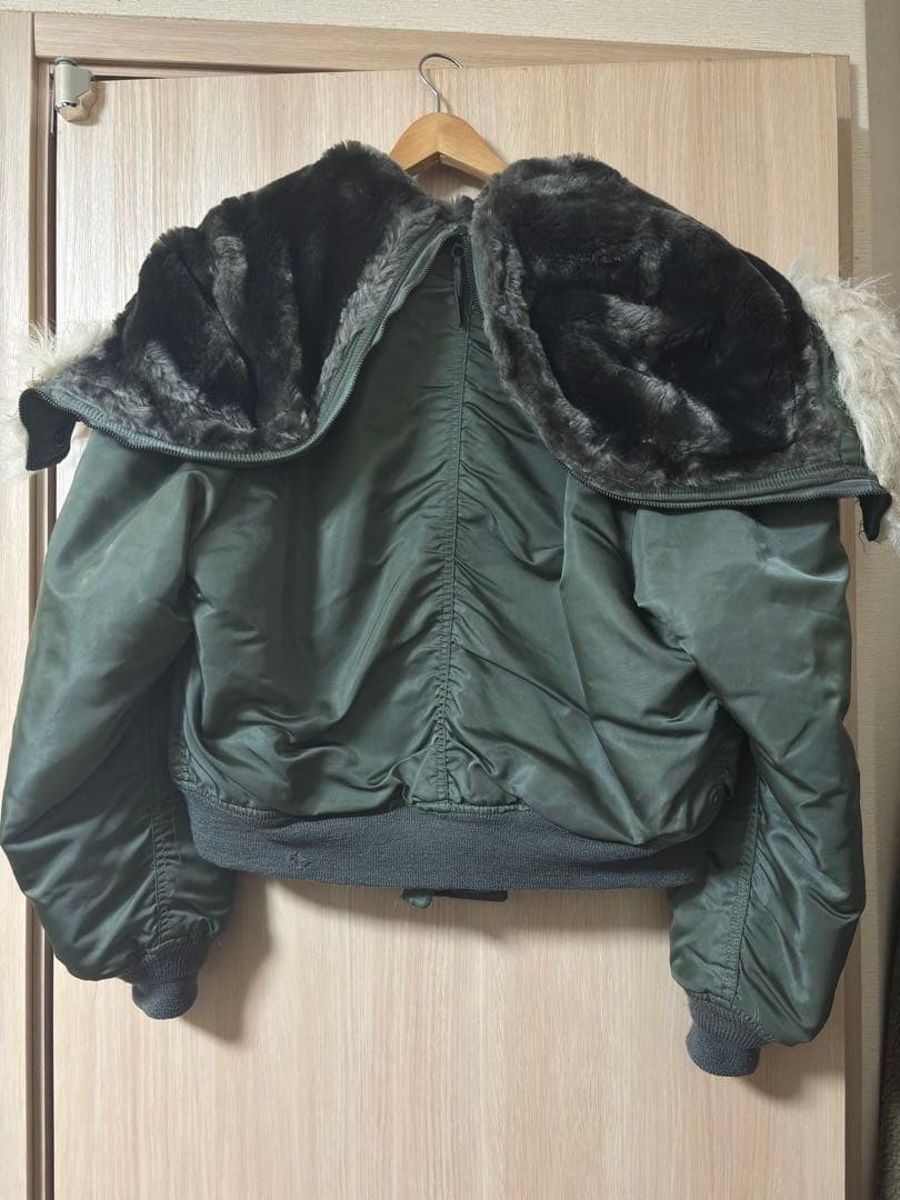 80s N-2B 実物n2b L ALPHA INDUSTRIES アルファ