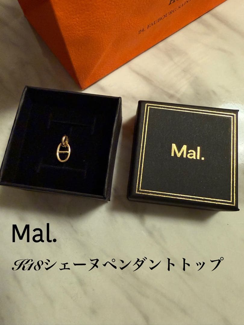 mal.レレレさん⭐︎K18シェーンペンダントトップ（小）新品