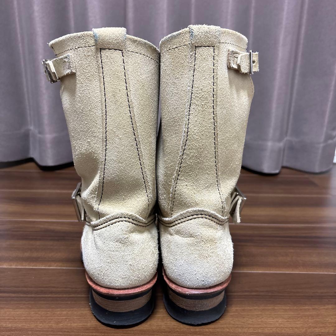 レッドウイング8268エンジニアベージュラフアウト【8D 26センチ11年良品】