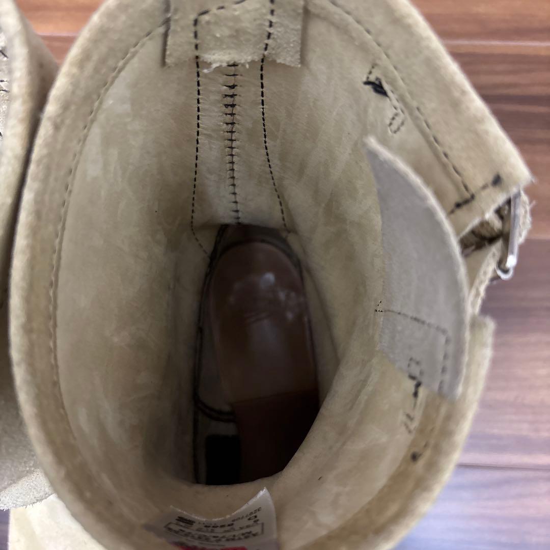 レッドウイング8268エンジニアベージュラフアウト【8D 26センチ11年良品】