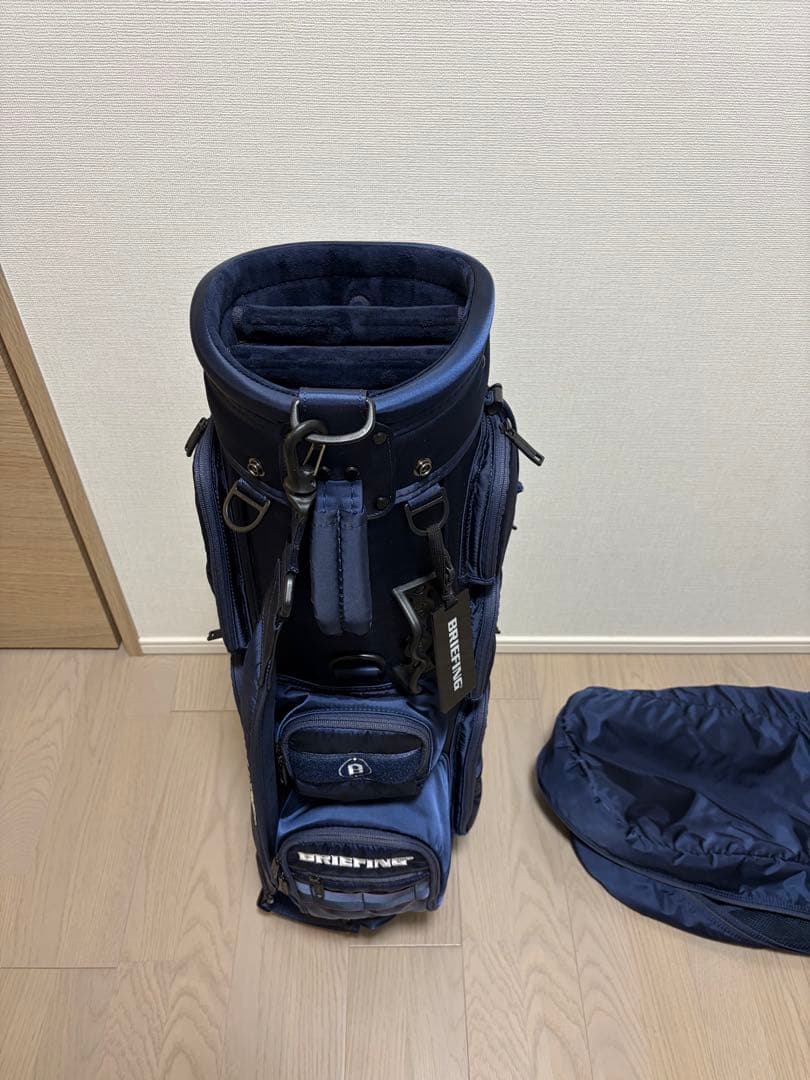 BRIEFING ネイビー キャディバッグ　CR-6