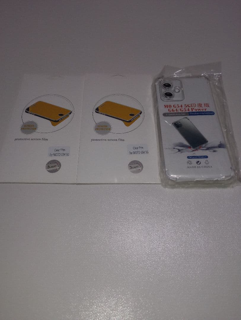 新品未使用品　moto g 64Y 5G バニラクリーム　付属品付き