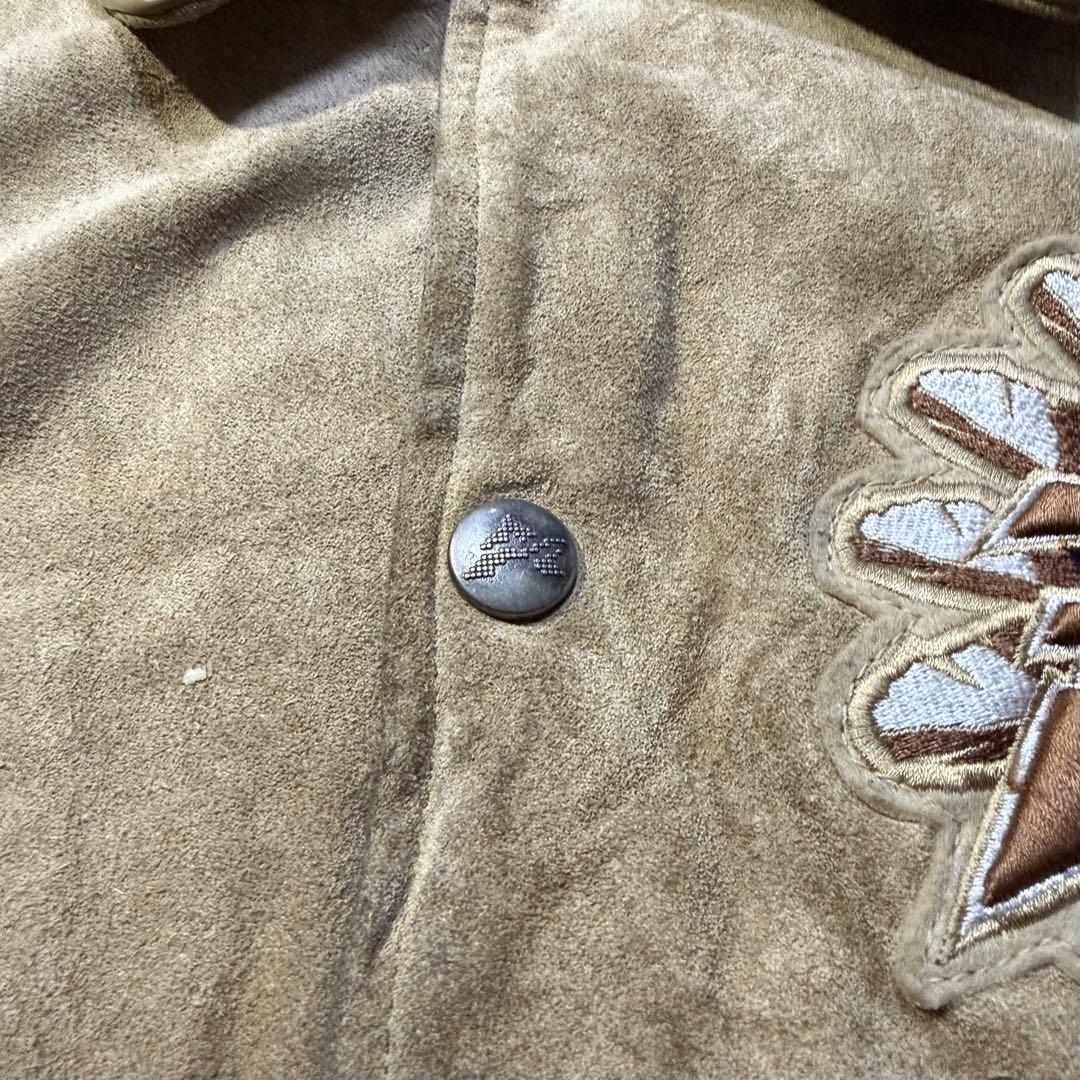 AVIREX Sun Dance レザースタジャン 本革 大きいサイズ 4XL