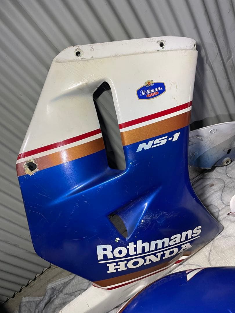 NS-1　フルカウル　フルセット　ロスマンズカラー