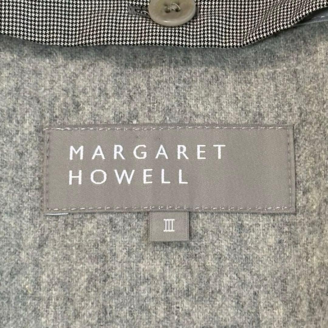 マーガレットハウエル ウールライナー付 ステンカラー トレンチコート ベルト L