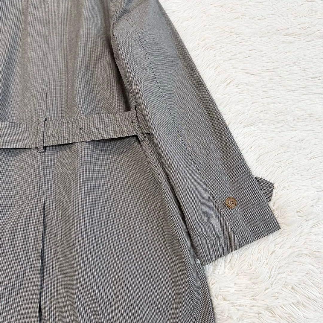 マーガレットハウエル ウールライナー付 ステンカラー トレンチコート ベルト L