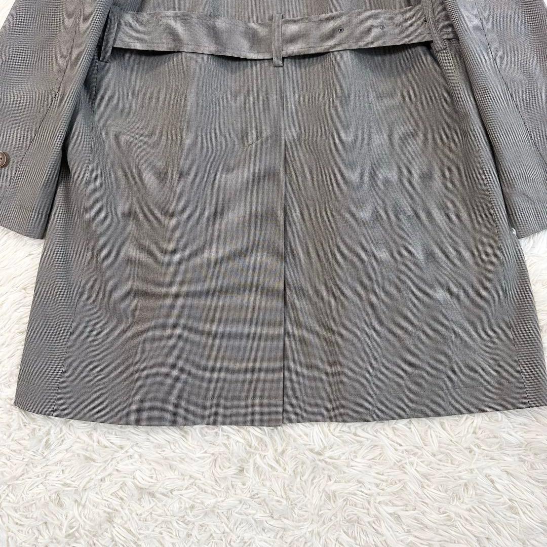 マーガレットハウエル ウールライナー付 ステンカラー トレンチコート ベルト L