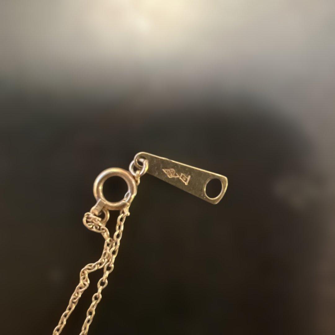 k18ペンダント ネックレスとk18コラールペンダントトップ