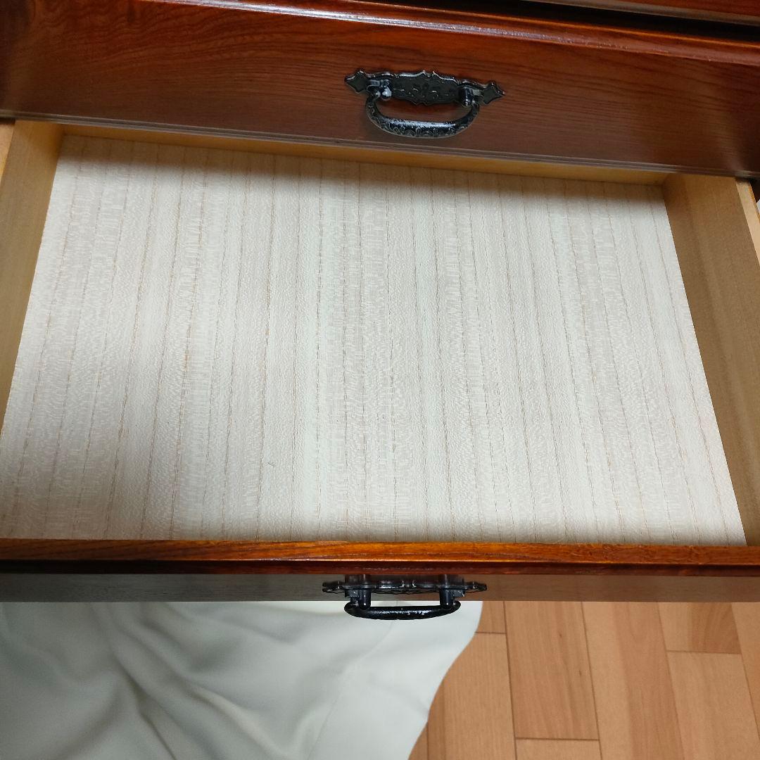 民芸家具 10段チェスト 木製 多段 引き出し 箪笥 収納 和モダン 昭和レトロ