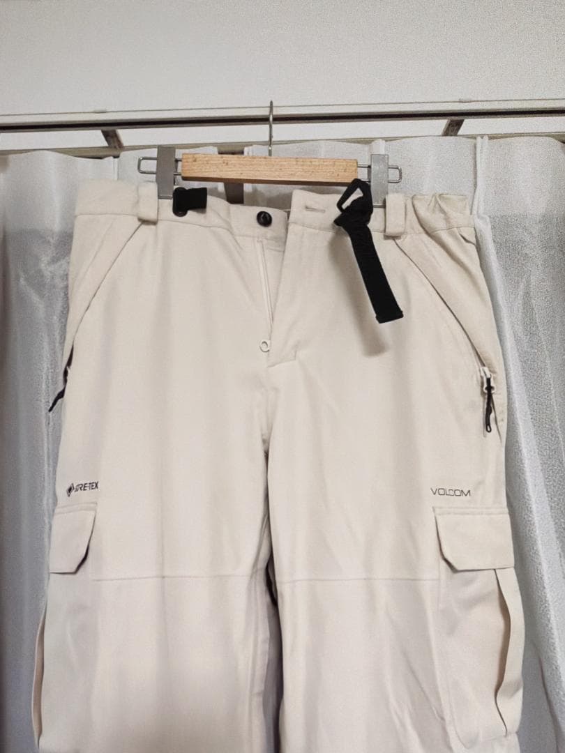 Volcom ボルコム スノーボード ウェア パンツ ゴアテックス 白 M