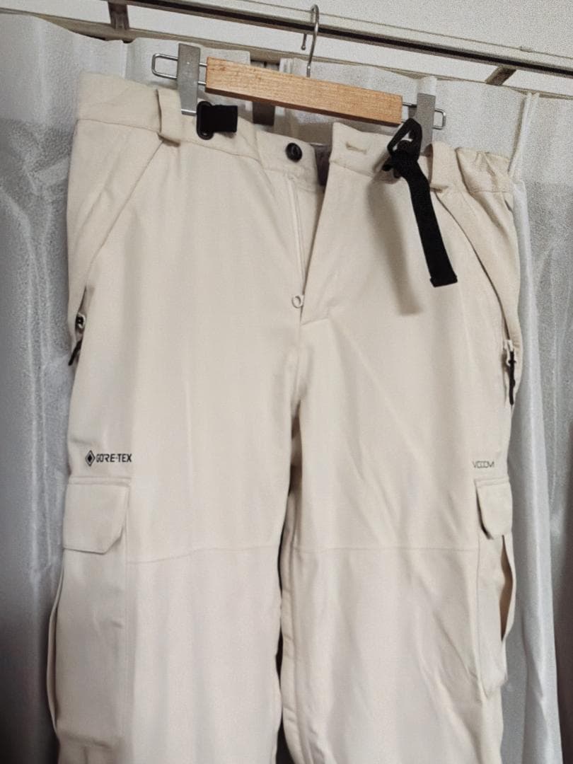 Volcom ボルコム スノーボード ウェア パンツ ゴアテックス 白 M