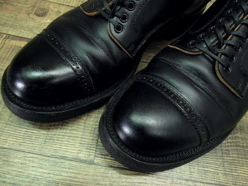 専用　ポータークラシック メイカーズ 別注 茶芯 ブローグ レザー シューズ