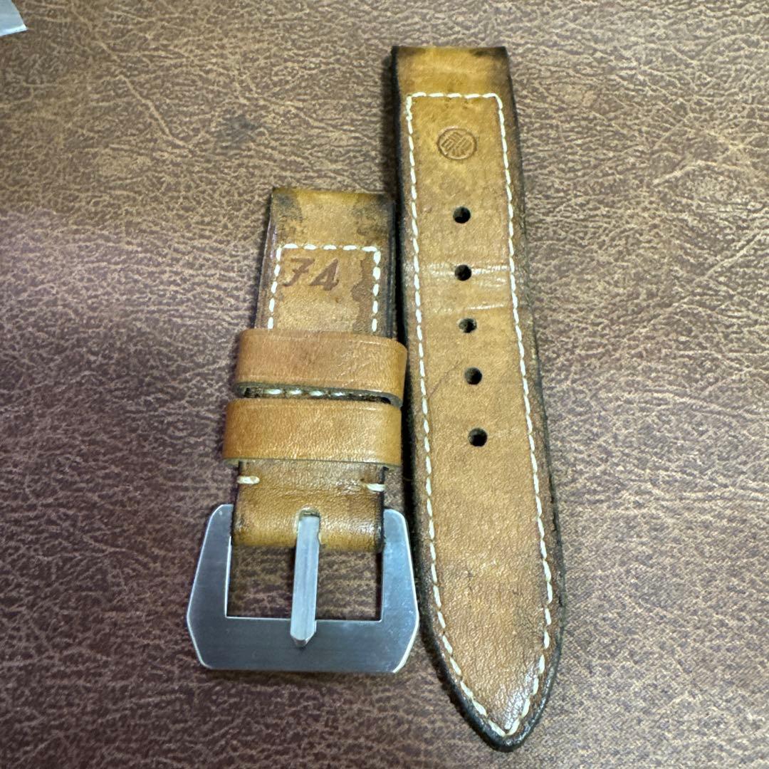 松下庵　パネライ　４７mm用　レザーベルト