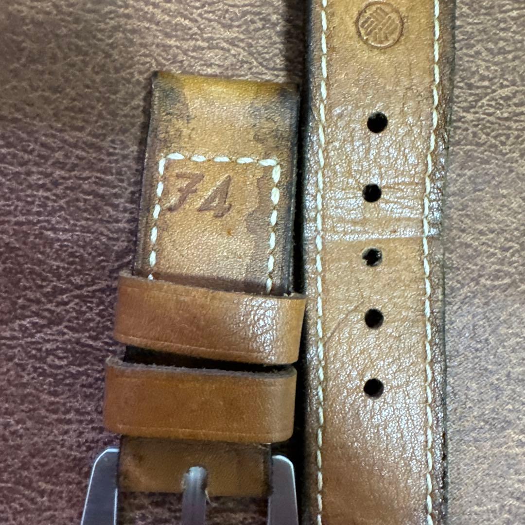 松下庵　パネライ　４７mm用　レザーベルト