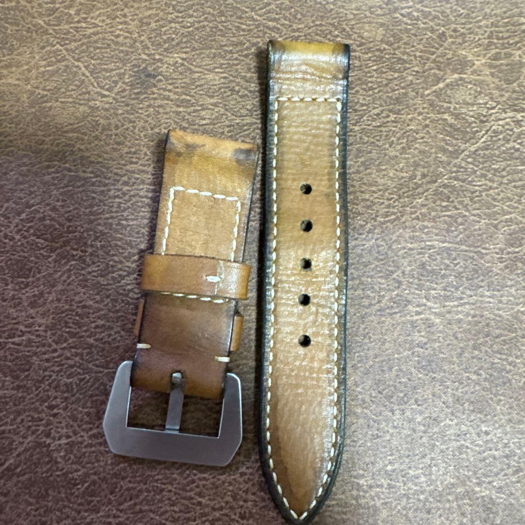 松下庵　パネライ　４７mm用　レザーベルト