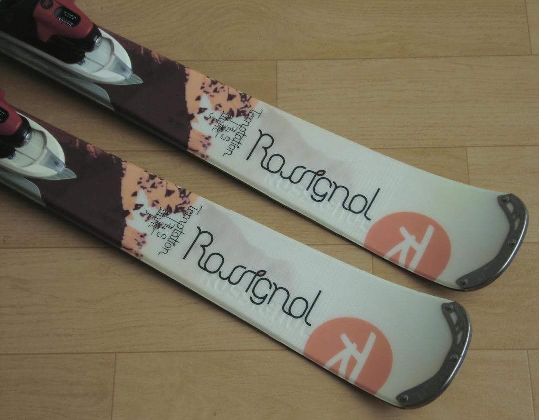 ■■送料無料■ROSSIGNOL■女性用スキー4点セット■板136/靴23.5■