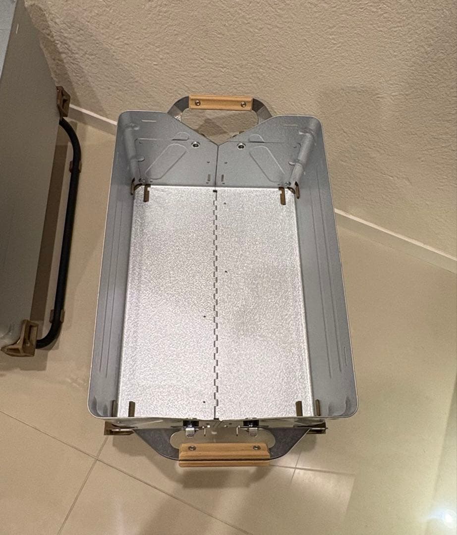 スノーピーク シェルフコンテナ・シェルコンレッグカスタム済