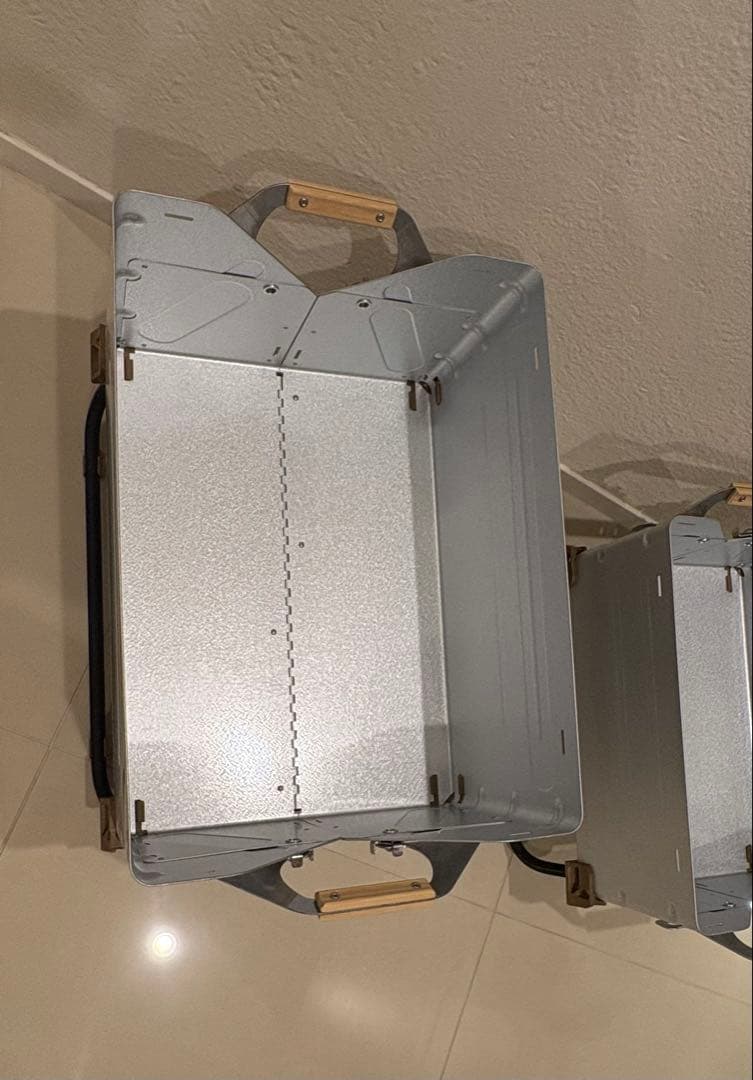 スノーピーク シェルフコンテナ・シェルコンレッグカスタム済