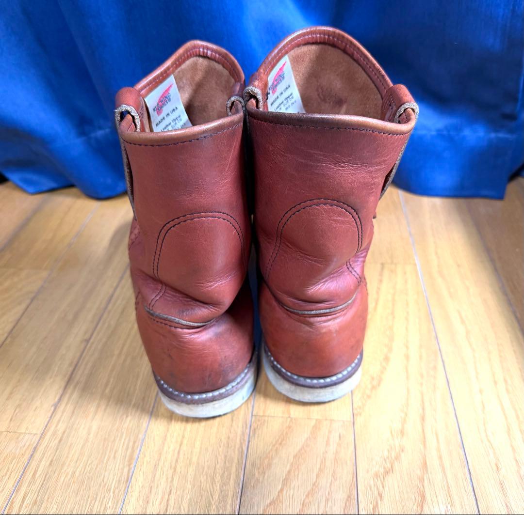 中古レッドウィングの8866 ペコスJP 24.0 USA 6D REDWING