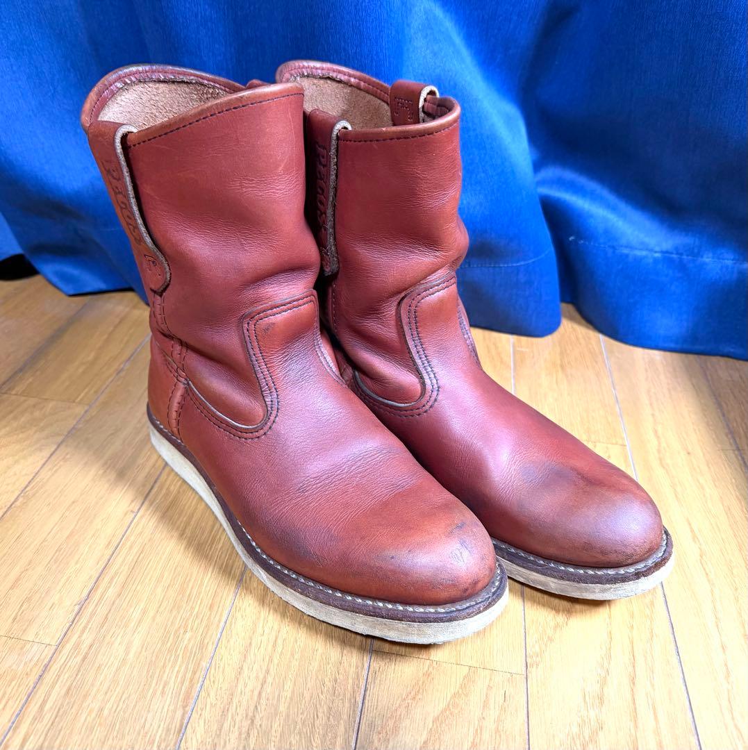 中古レッドウィングの8866 ペコスJP 24.0 USA 6D REDWING