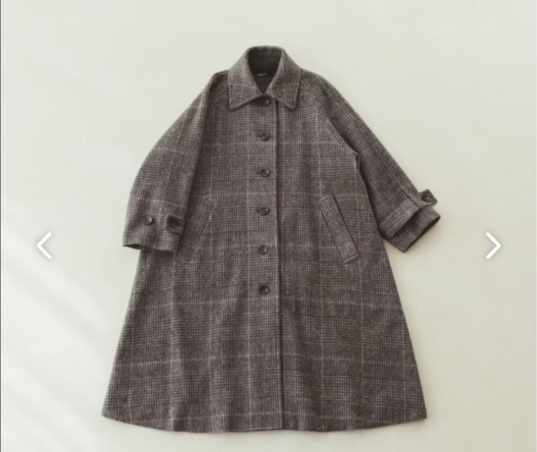 北欧暮らしの道具店　かろやかに揺れるロングコート